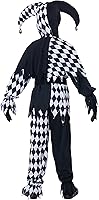 Vista 3 de Kids Dark Jester Costume