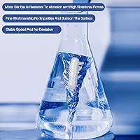 Vista 6 de Barra de agitación magnética 8 piezas - 8 barras de agitación de laboratorio recubiertas de PTFE de 30 mm para placa de agitación