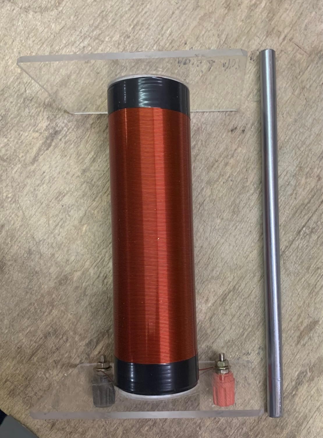 BEXCO Air core solenoid laboratory type induction coil with iron rod for phyiscs lab experiments (B0D5H9L7J8) Amazon Price History, Amazon Price Tracker