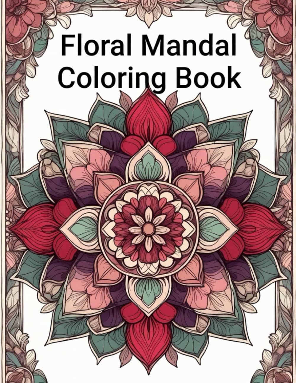 Floral Mandala Serenity Coloring Book for Adults: Intricate Flower Mandalas for Relaxation, Stress Relief, Mindfulness and Creative Meditation (Mindful Art Therapy Collection)