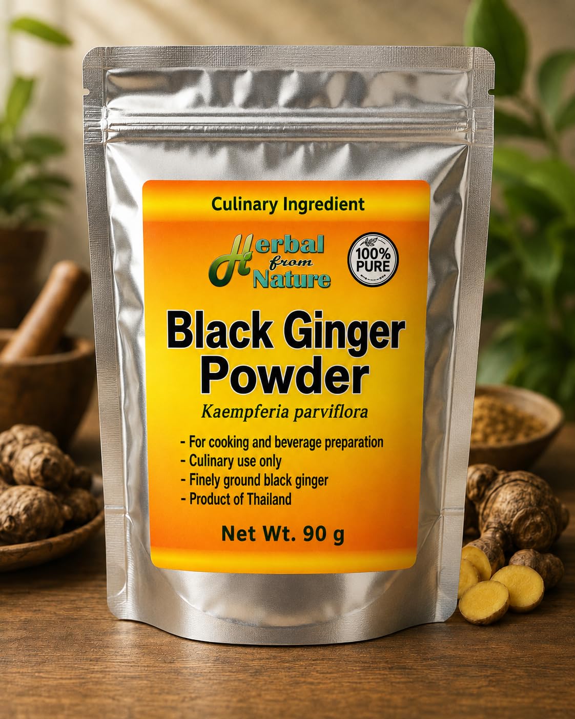 Kaempferia Parviflora-Black Ginger-Black Galangal-krachai Dum in Thai