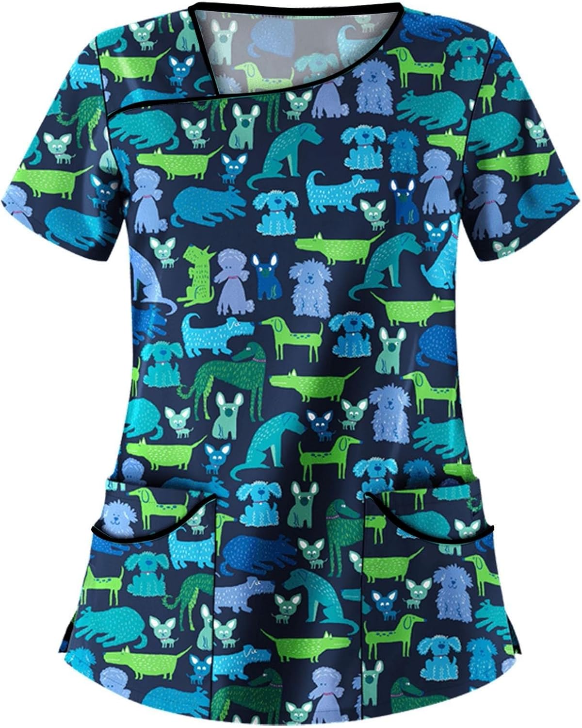 Womens Scrub Sets Valentines Scrub Top Women Scrubs Sets