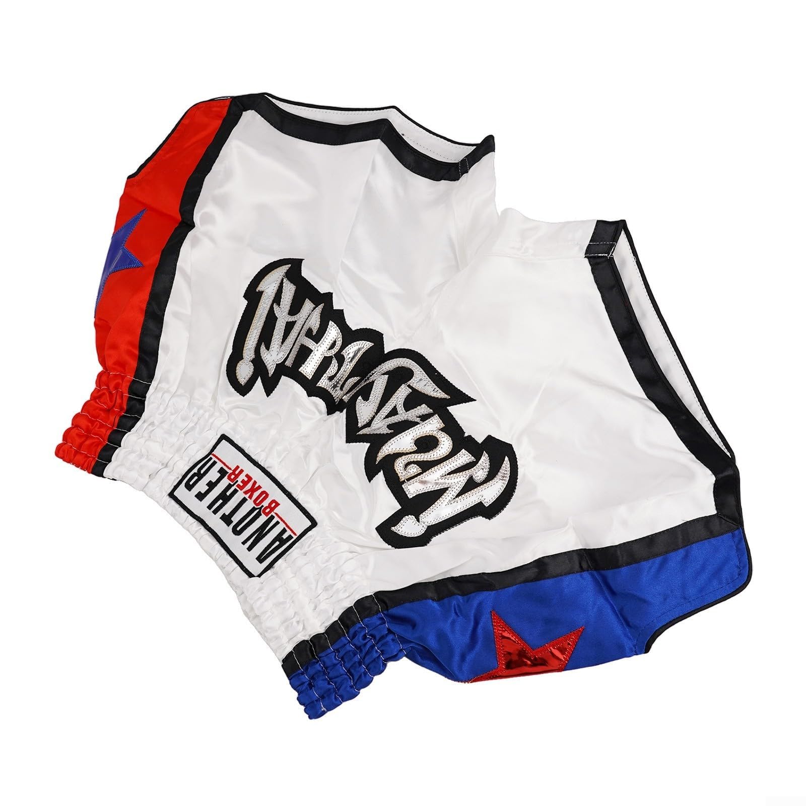 BlissfulAbode Pantalones cortos de boxeo funcionales para artes marciales mixtas y Muay Thai
