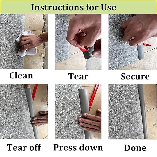 Miniatura 4 de Tira de transición de suelo autoadhesiva, tira de transición de alfombra laminada, tiras divisoras de umbral de piso, borde de piso, adecuadas para