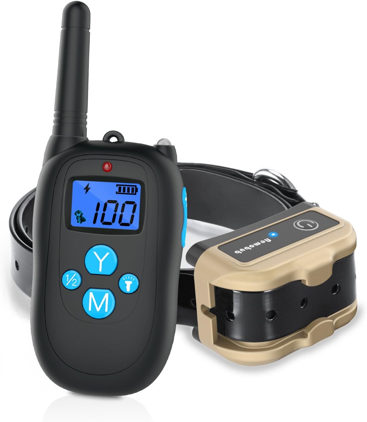 ALTMAN Dog Shock Collar 1000ft Range Dog Training Collar with Remote Beep&Vibration&Shock, Waterproof and Rechargeable Electric Collar for All Size Dogs(6-120lbs