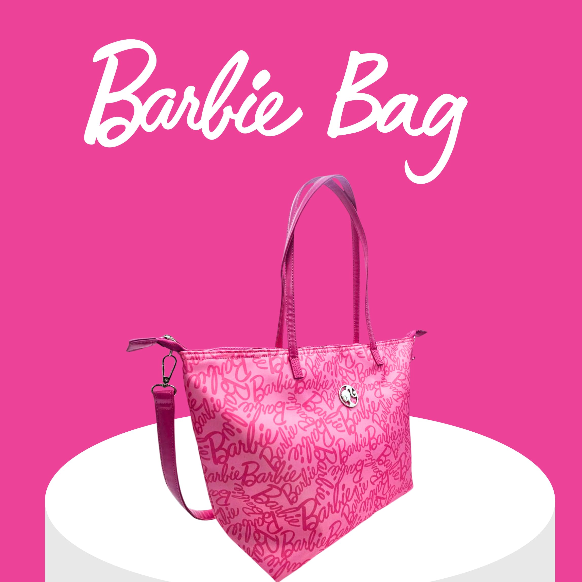 Barbie Borsa a Tracolla, Borsa Sportiva da Palestra da Viaggio, Accessori da Spiaggia, Regalo per Ragazze e Adolescenti