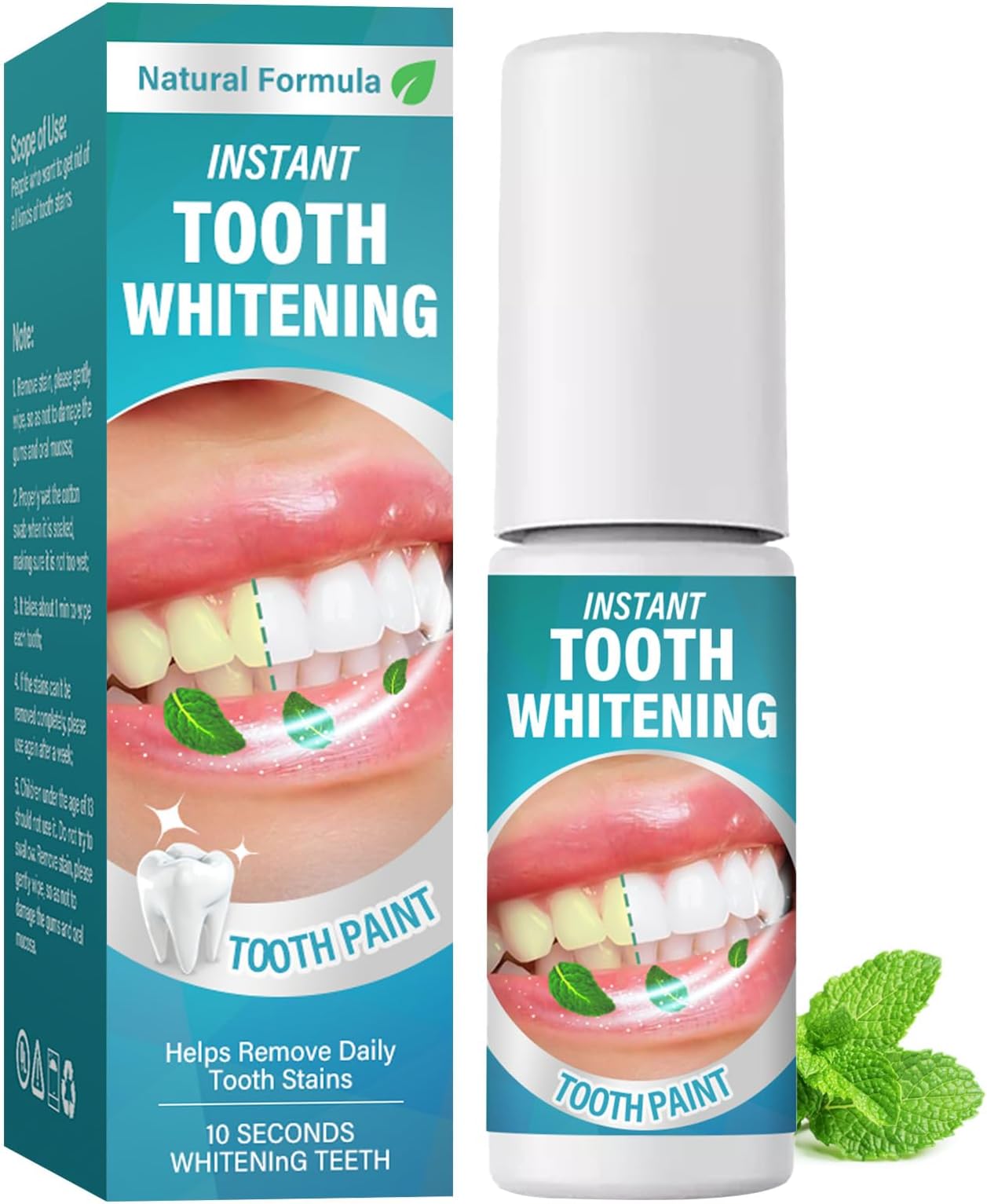 Tooth Paint - Teeth Whitening Kit, Teeth Whitener for Brightening and Whitening Teeth Effortlessly, Achieve a Radiant Smile