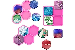 3Pcs Superior Phone Pop Socket Molds for Epic Epoxy Resin Creations