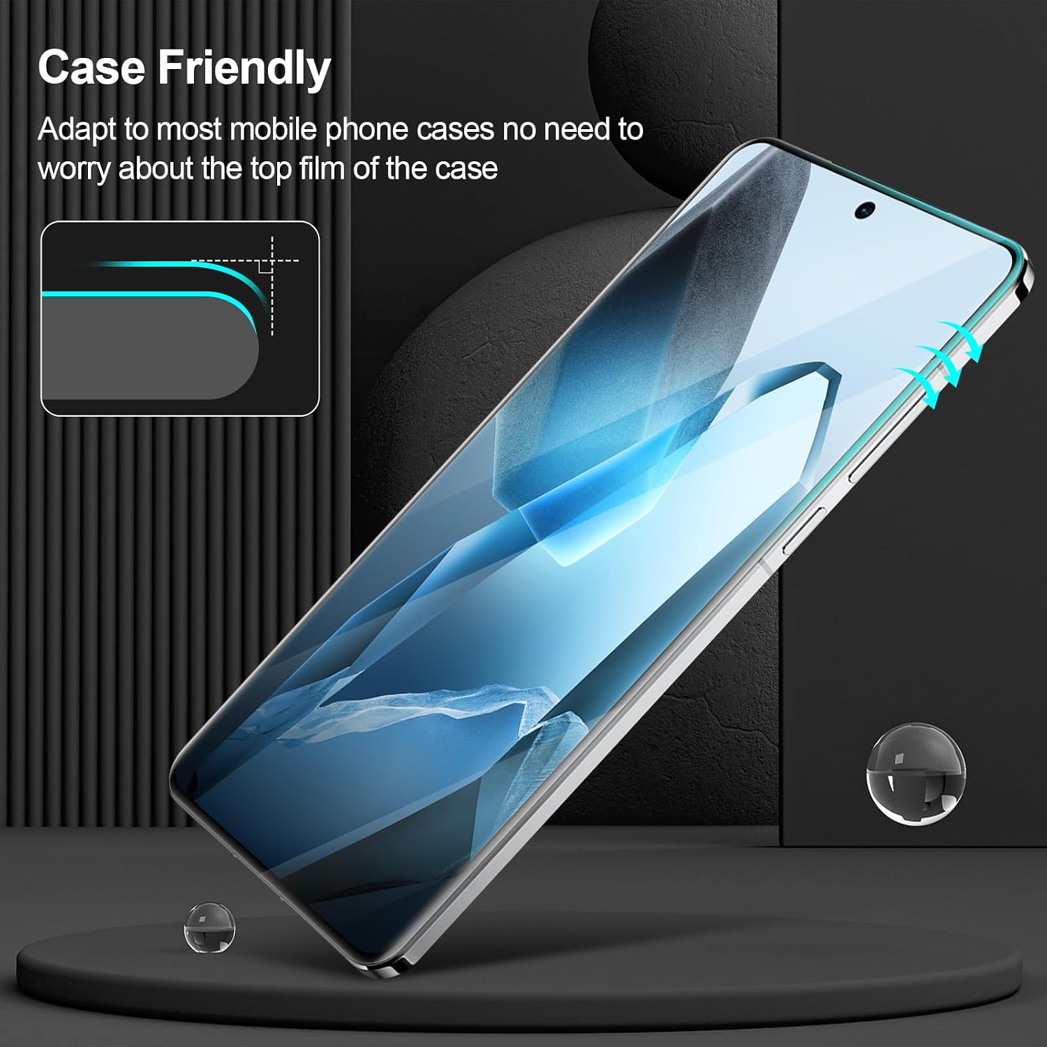 GiiYoon 3 PACK Screen Protector for OnePlus 13 Flexible TPU Film [Support Fingerprint Touch] [HD Full Coverage] [Easy Installation] [Scratch Resistant]