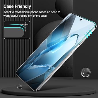 GiiYoon 3 PACK Screen Protector for OnePlus 13 Flexible TPU Film [Support Fingerprint Touch] [HD Full Coverage] [Easy Installation] [Scratch Resistant]