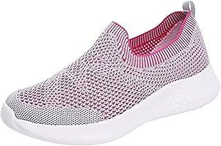 [DOZOGU] スリッポン レディース ウォーキングシューズ 3e 4e 幅広 スニーカー 厚底 ナースシューズ メンズ 軽量 通気性 シューズ デッキシューズ 男女兼用 室内履き 看護師 疲れない 歩きやすいおしゃれ 作業靴 紐なしスニーカー