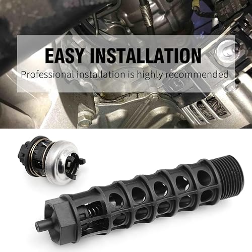 Miniatura 5 de UOIENRT Filtro de aceite de motor Reemplazo de válvula unidireccional para Chevrolet Chevy Cruze Check Opel Vauxhall Astra Aveo Sonic Trax Orlando,