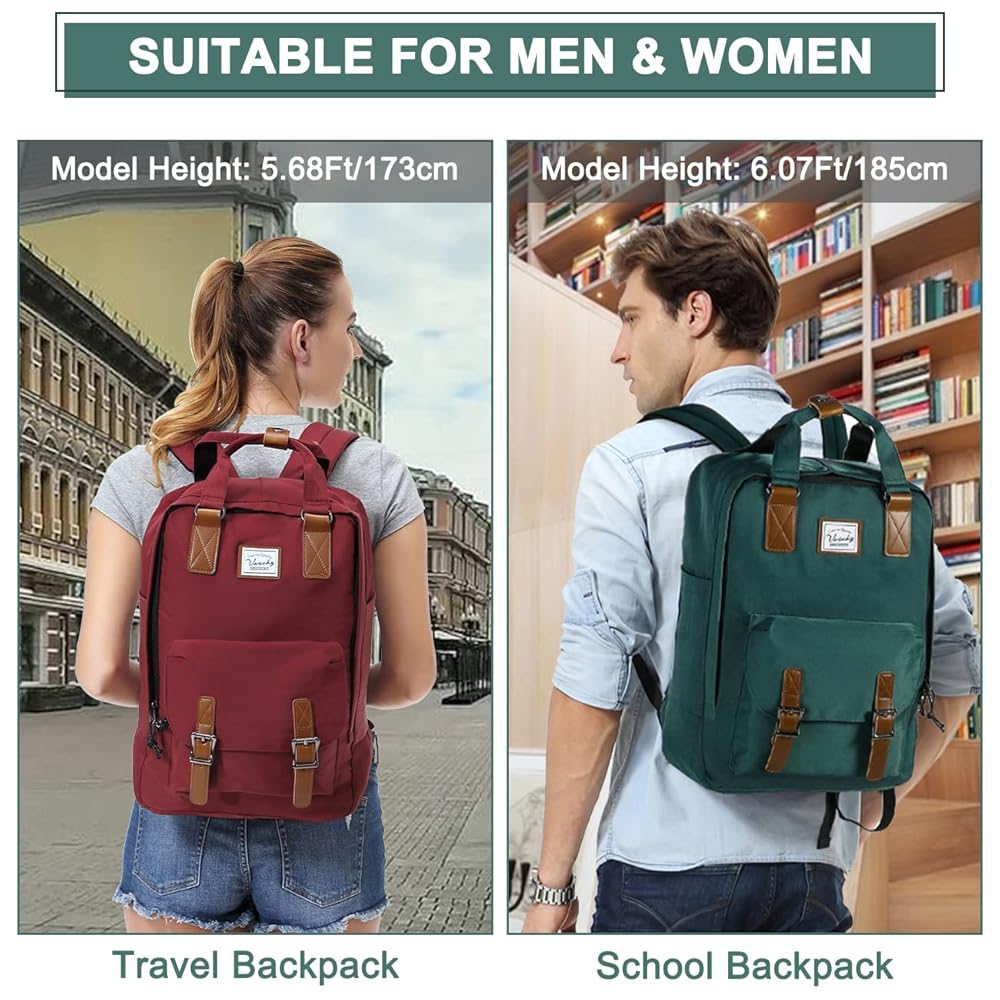 Mochila Escolar Mochila Hombre,VASCHY Mochilas Escolares Juveniles