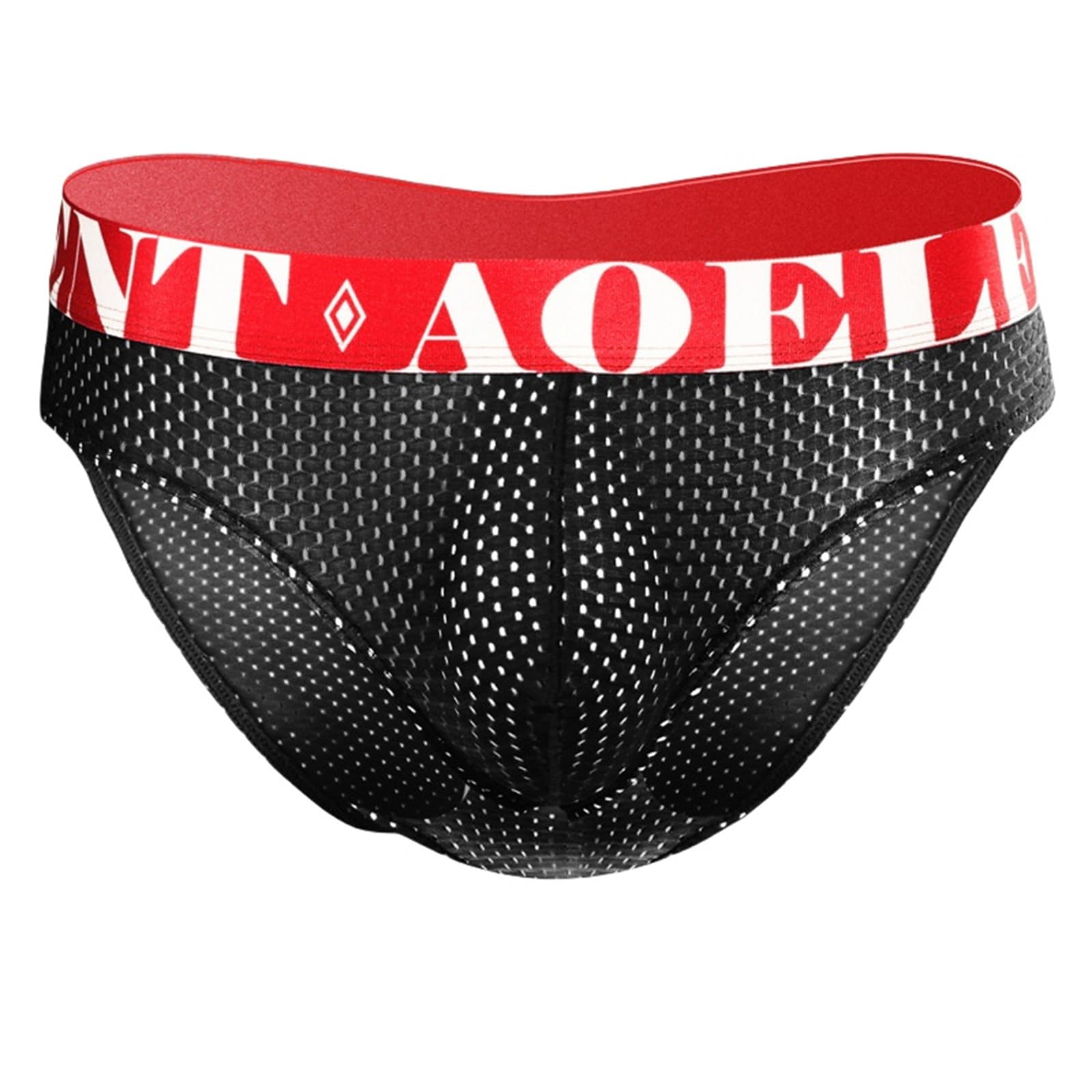 Slip Uomo Packs Brief U-Convex Maschile, personalità Giovanile alla Moda A Bassa Vita A Bassa Seta di Seta di Seta Ghiacciata-C-3Xl 85-95Kg