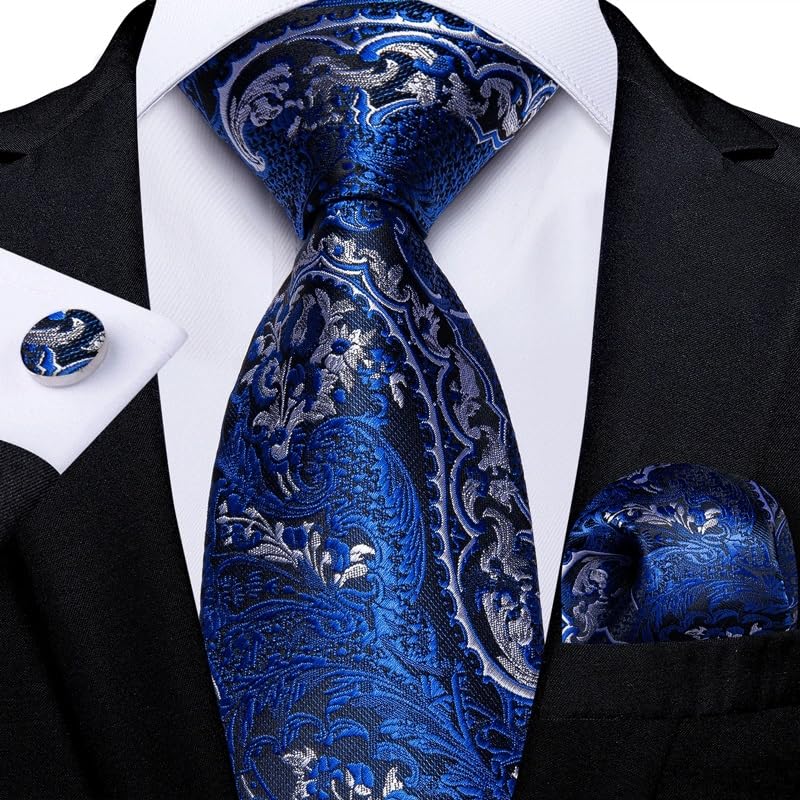 Set de corbatas formales de seda para hombre miniatura 2