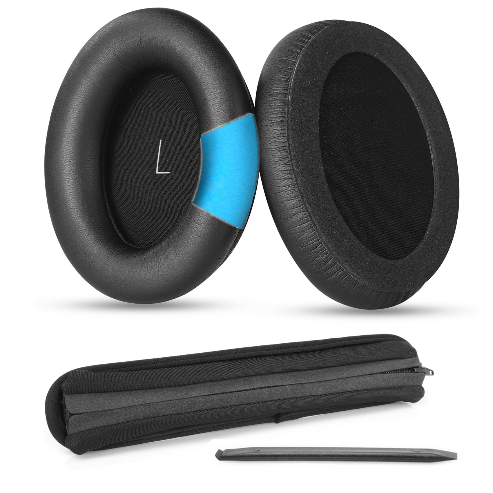 Ersatz-Ohrpolster Für JBL Tour One / M2 | Protein-Leder Mit Memory-Schaum | In Gold