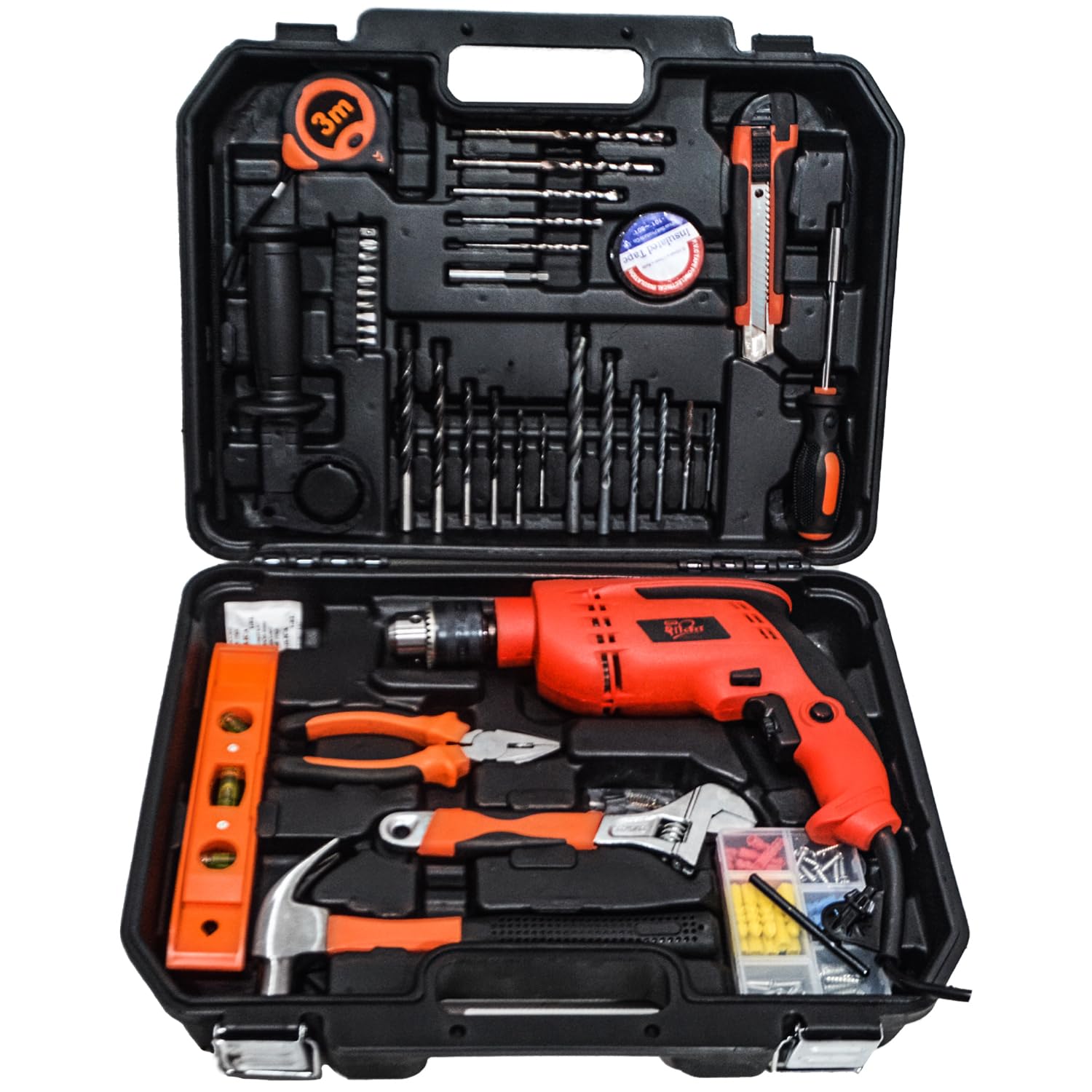 HPD Shakti 13mm Impact Drill 850W Kit WITH all HAND Tools In the KIT | Full Copper Motor l Professional Quality Reverse Forward With Speed Control 13RE for Professional and Home use-image-32