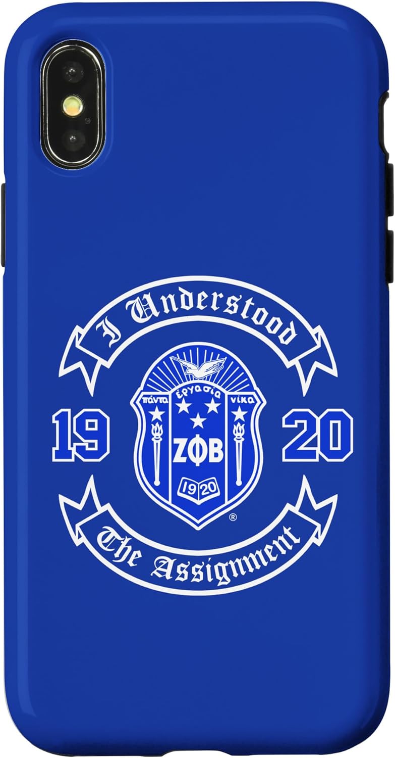 Zeta Phi Beta Sorority Paraphernalia, Zeta Phi Beta HBCU Case for iPhone 14 Pro Max