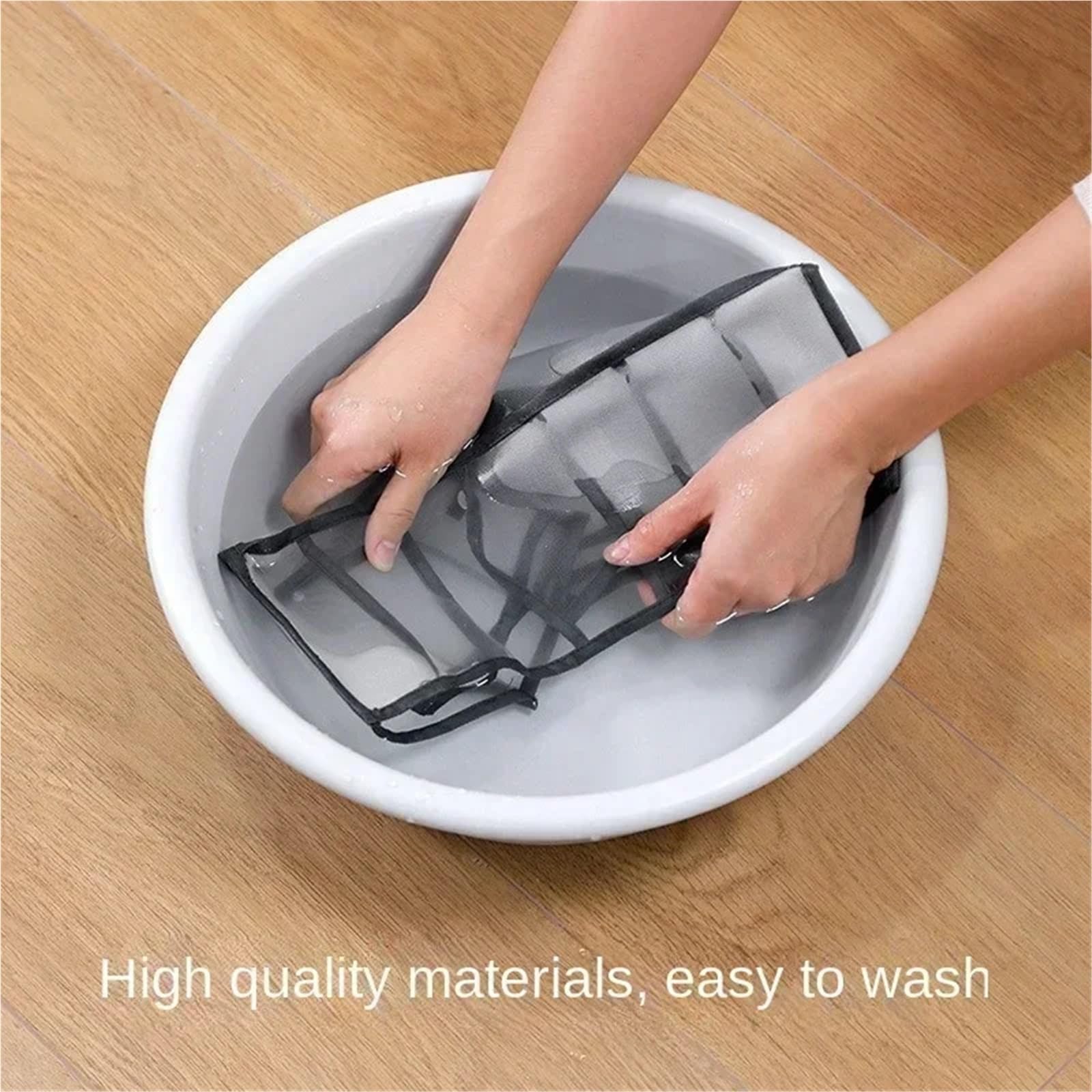 Organizador de cajones for ropa interior calcetines con divisores malla