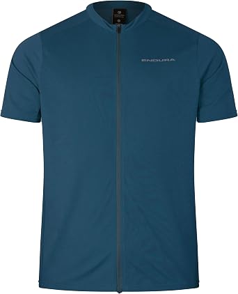 Endura Mens Loop Short Sleeve Cycling Zipped Jersey