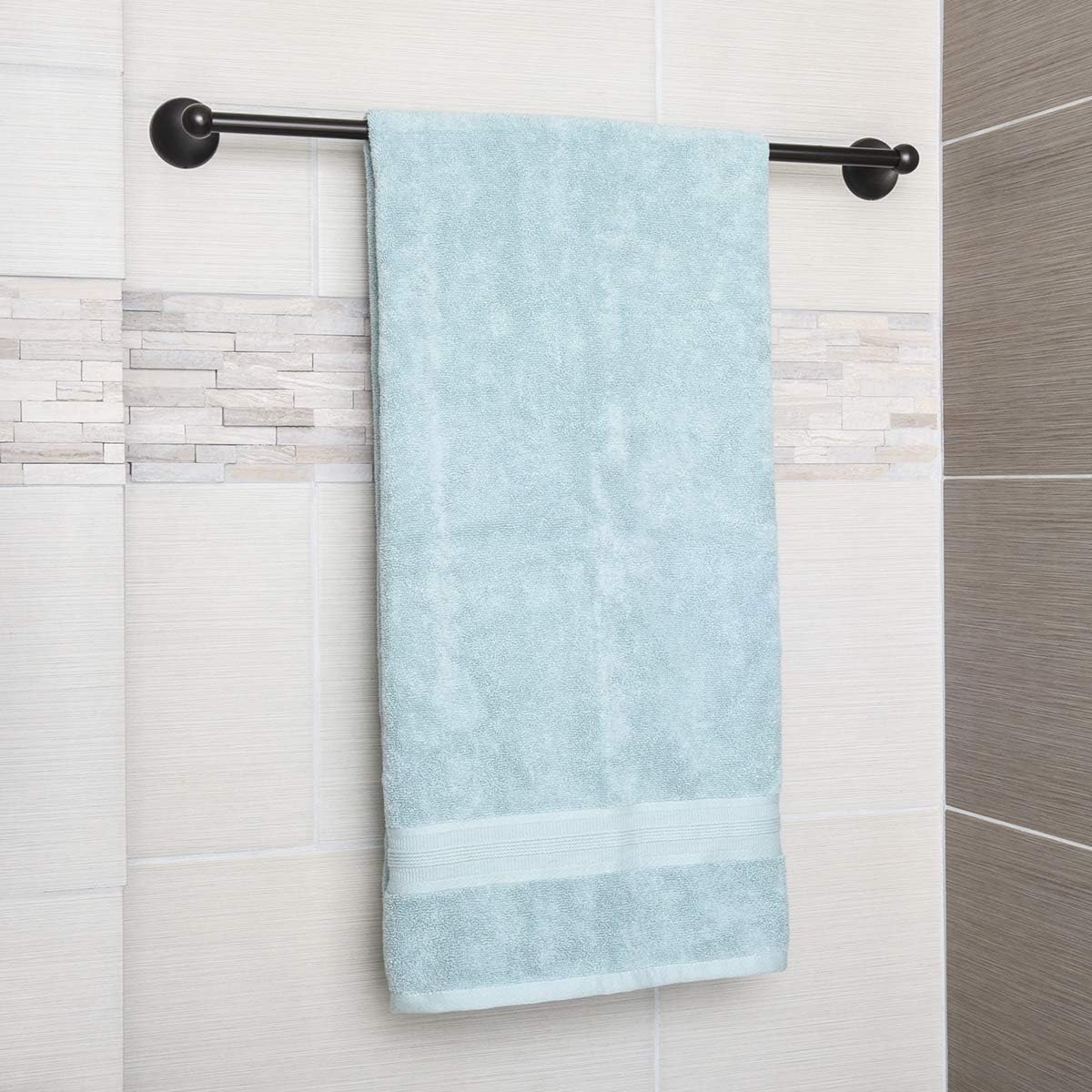  Basics Towel Bar Rack - 24-Inch, Oil Rubbed Bronze - - 