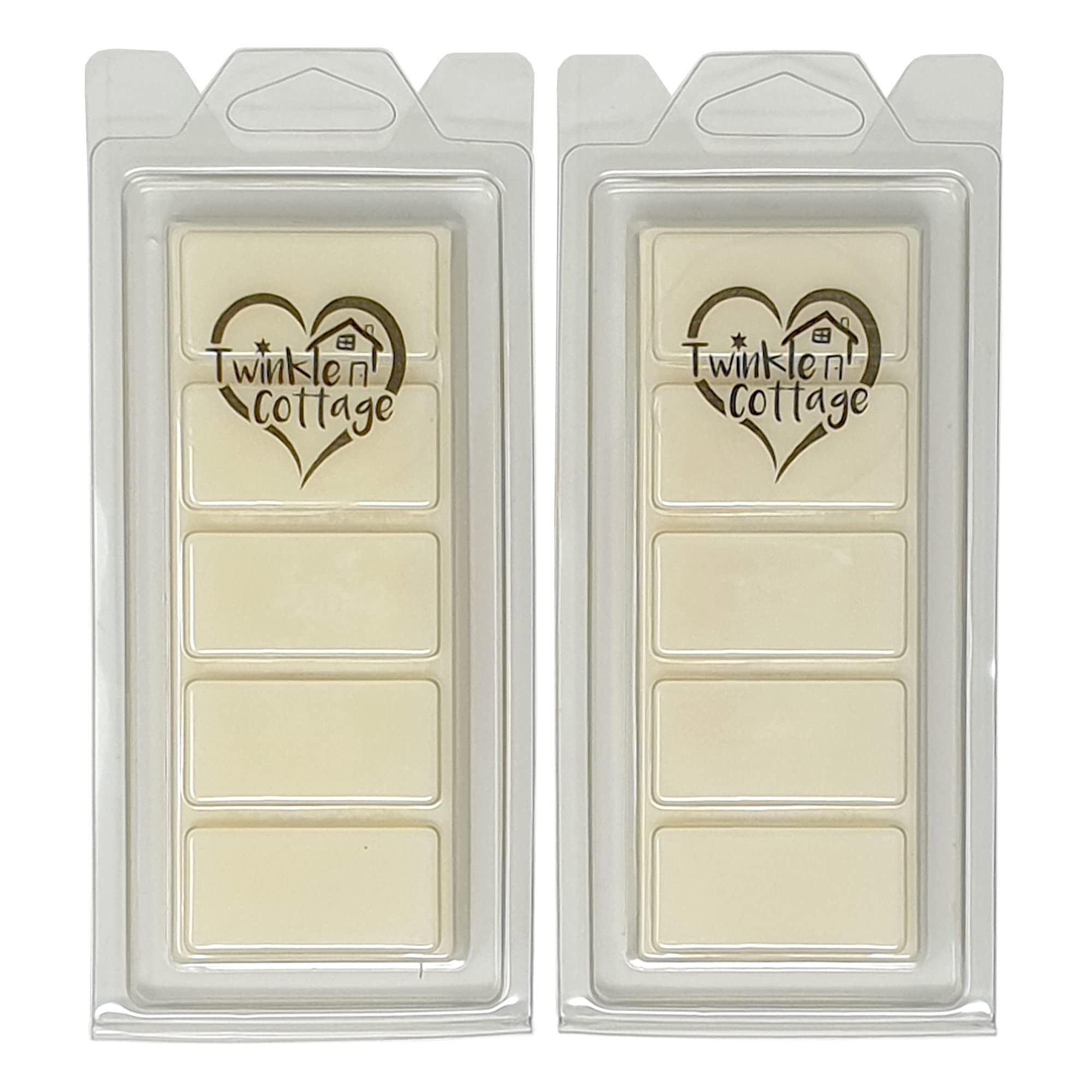 Candy Cane - Wax Melts Snap Bars - 2 x 50g Soy Wax Bars by Twinkle Cottage