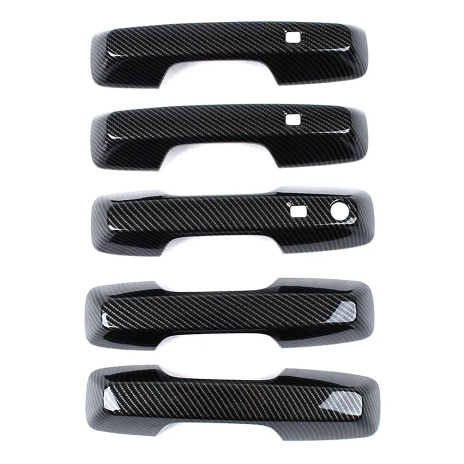 Aiwejdf 5 Door Carbon Fiber Exterior Door Handle Hinge Repair Kit Suitable Fit For 23 Equation Leopard 5 Car Door Handle Bowl Scratch-Proof Modification Accessories(5 Door Carbon Fiber)