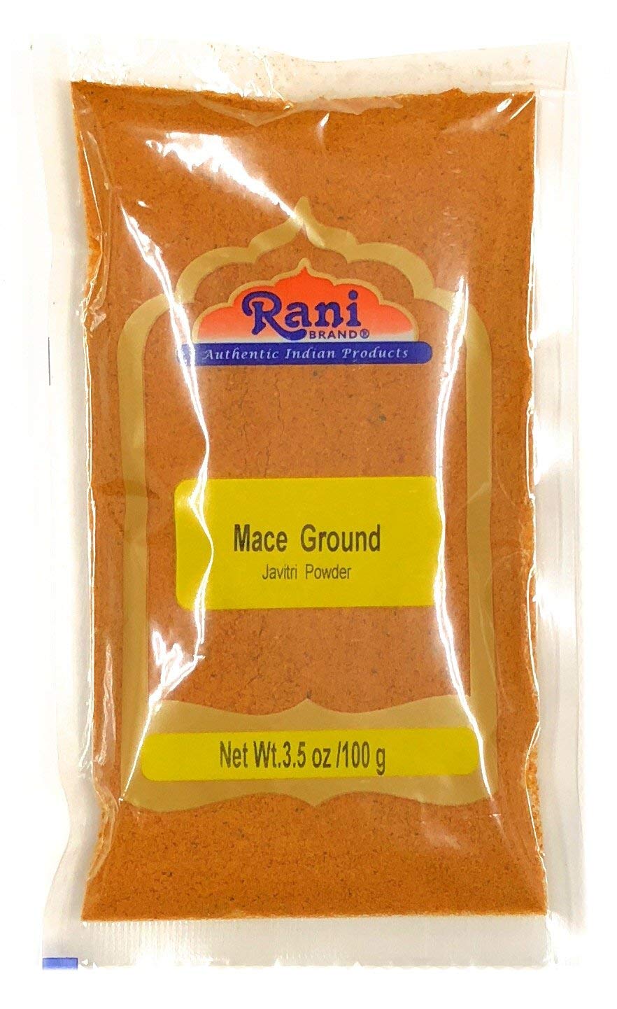 Rani Mace Ground (Javathri) Powder, Spice 3.5oz (100g) ~ All Natural | Vegan | Gluten Friendly | NON-GMO | Kosher | Indian Origin