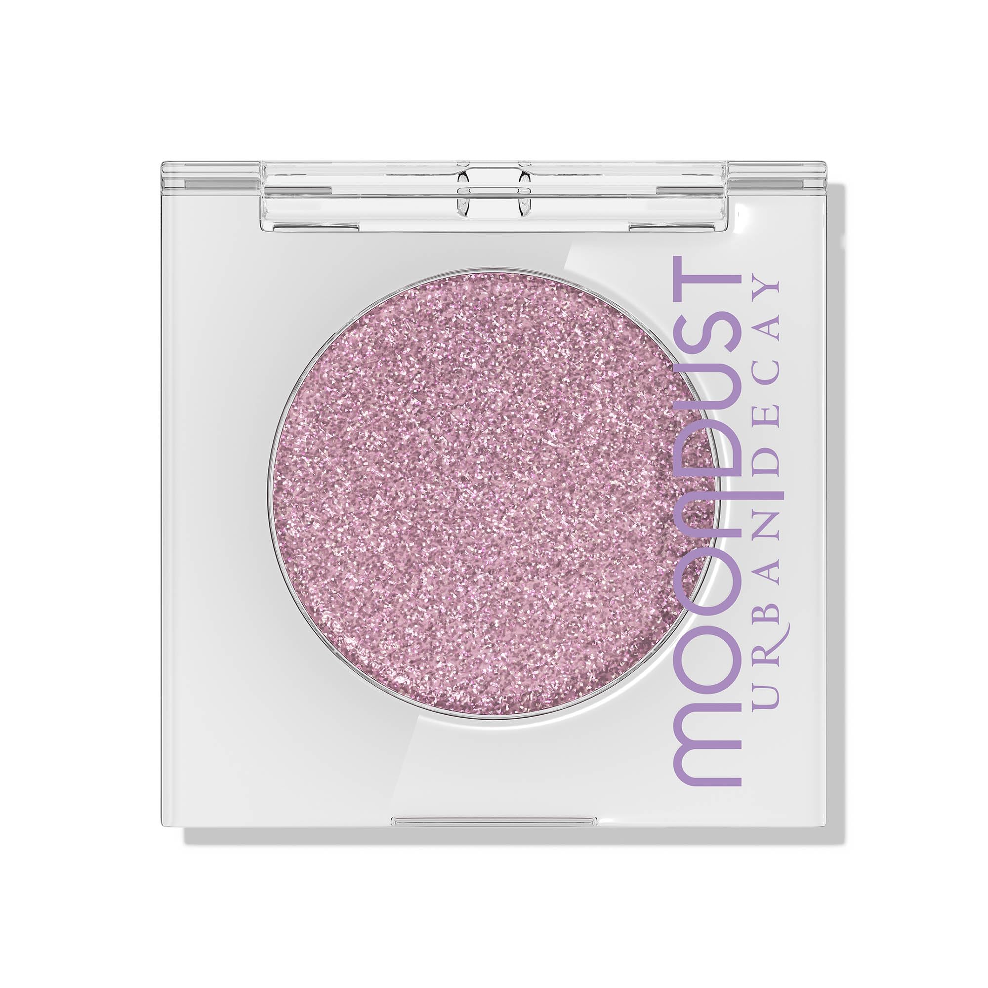 Urban Decay 24/7 Moondust Glitter Eyeshadow Single (Glitter Rock - Multidimensional Pink Sparkle), Buildable Sparkly Eye Glitter, Long-lasting Shimmer Finish, Reflective Eye Shadow Topper - 0.06 oz