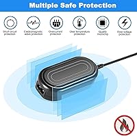 Vista 4 de TKDY CA-110 Cargador de videocámara CA110 Kit de cable de alimentación para Canon VIXIA HF M50 R800 R80 R700 R500 M52 M500 HF-R70 HF-R72 HF-R700 R50