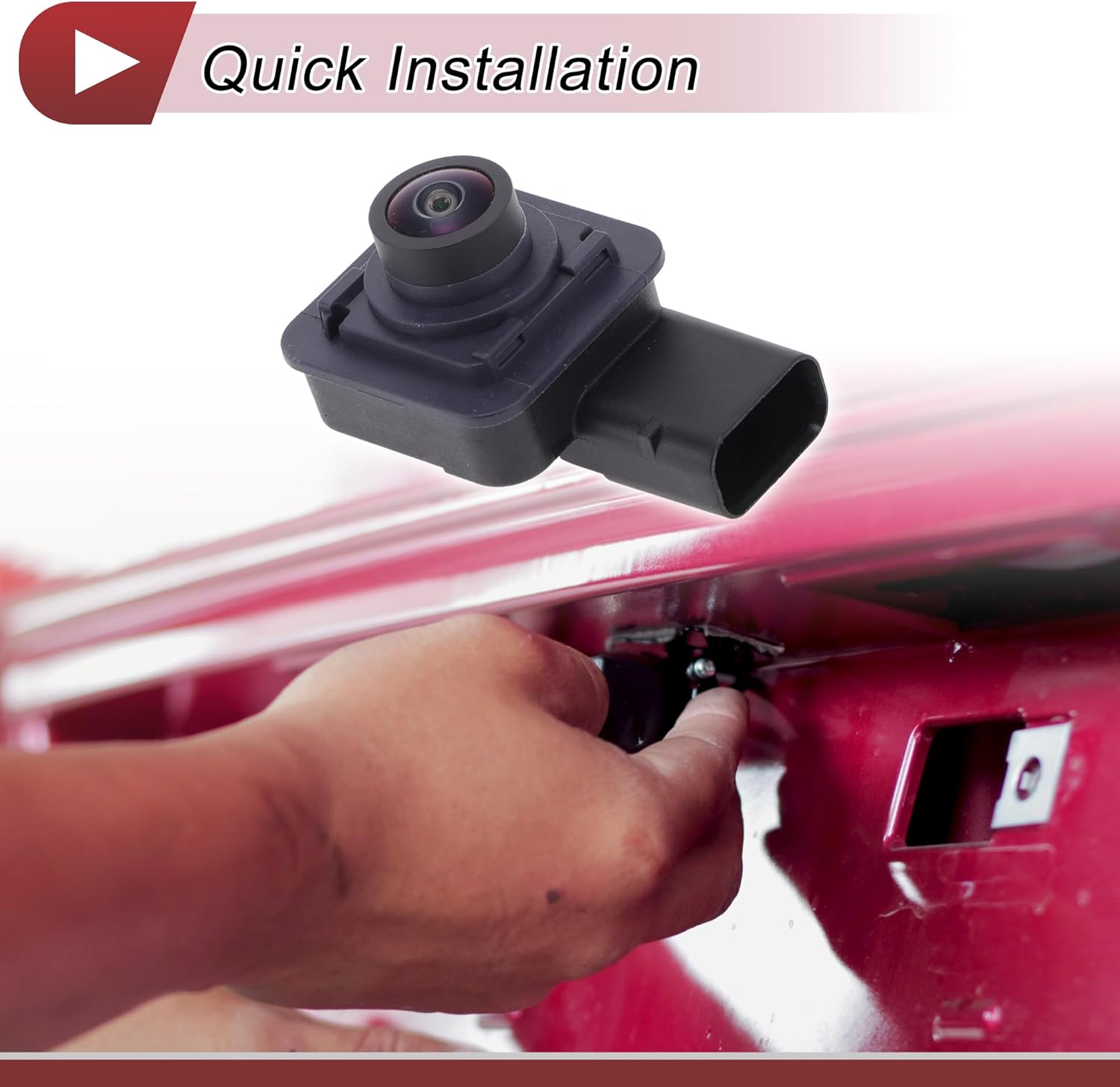 1 Pcs Rear View Camera for Ford F-150 2015-2017 & Ford Lobo 2018-2019, FL3Z-19G490-D/FL3Z-19G490-B, 120-180 Degree Wide View Angle, IP68 Waterproof, Backup Reverse Camera