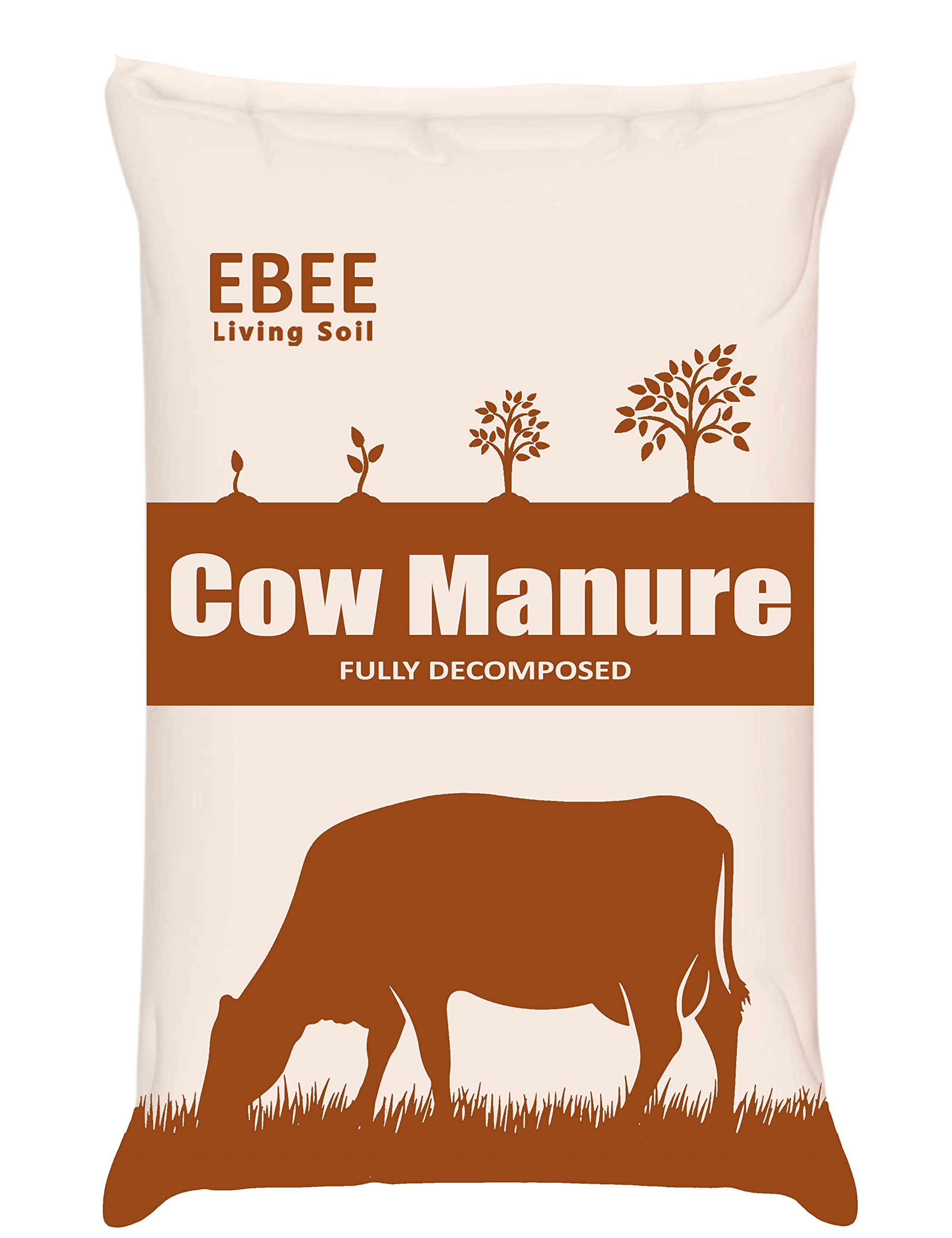 Ebee Cow Dung Compost for Plants & Home Gardening-2 KG