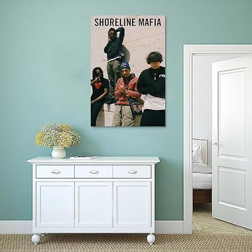 Miniatura 4 de RJETZMU Shoreline - Póster de mafia en lienzo para pared de dormitorio, estética, sala de estar, decoración del hogar, 16 x 24 pulgadas (15.7 x 23.6