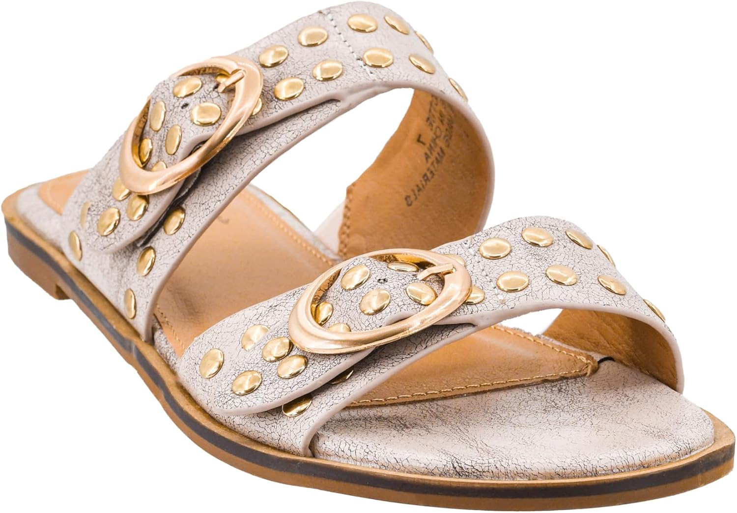 Corkys Footwear Hey Girl Women's Hey Hottie Sandal – Western-Inspired Sandal with Adjustable Buckle Straps, Stud Details, and Lightly Cushioned Insole