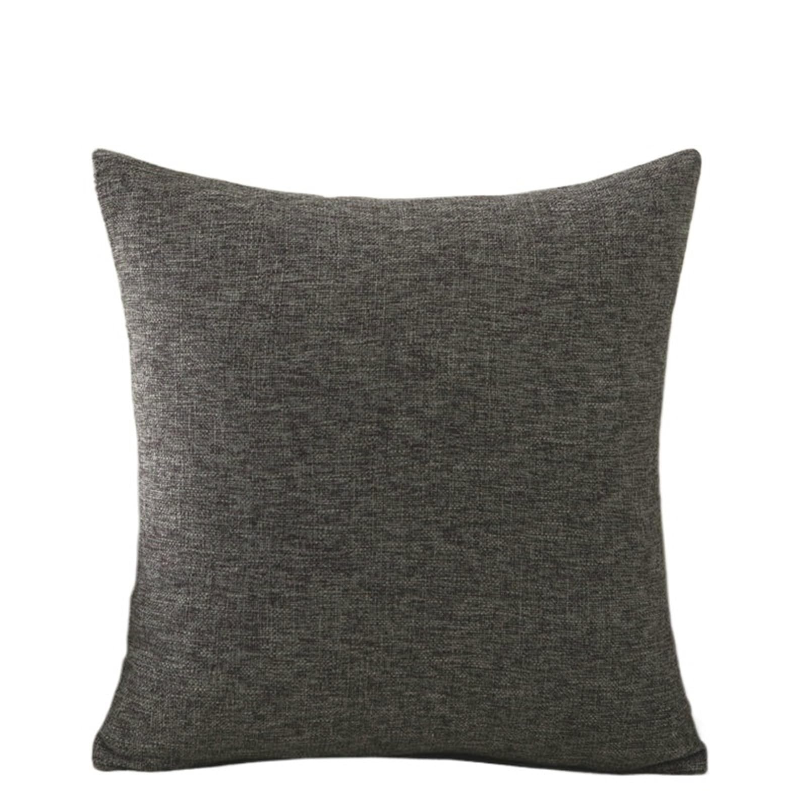 Pillowcases 2Pc Decorative Square Throw Pillow Cushion Cover (Without Core) Color Pillowcase Living Room Modern Simple For the bedroom