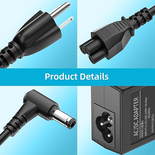 Miniatura 5 de Cable de alimentación para bicicleta estática Peloton 12V4.17A AC/DC Adaptador de repuesto Peloton bicicleta estática Modelo: PLTN-RB1VO PLTN-RB1V1