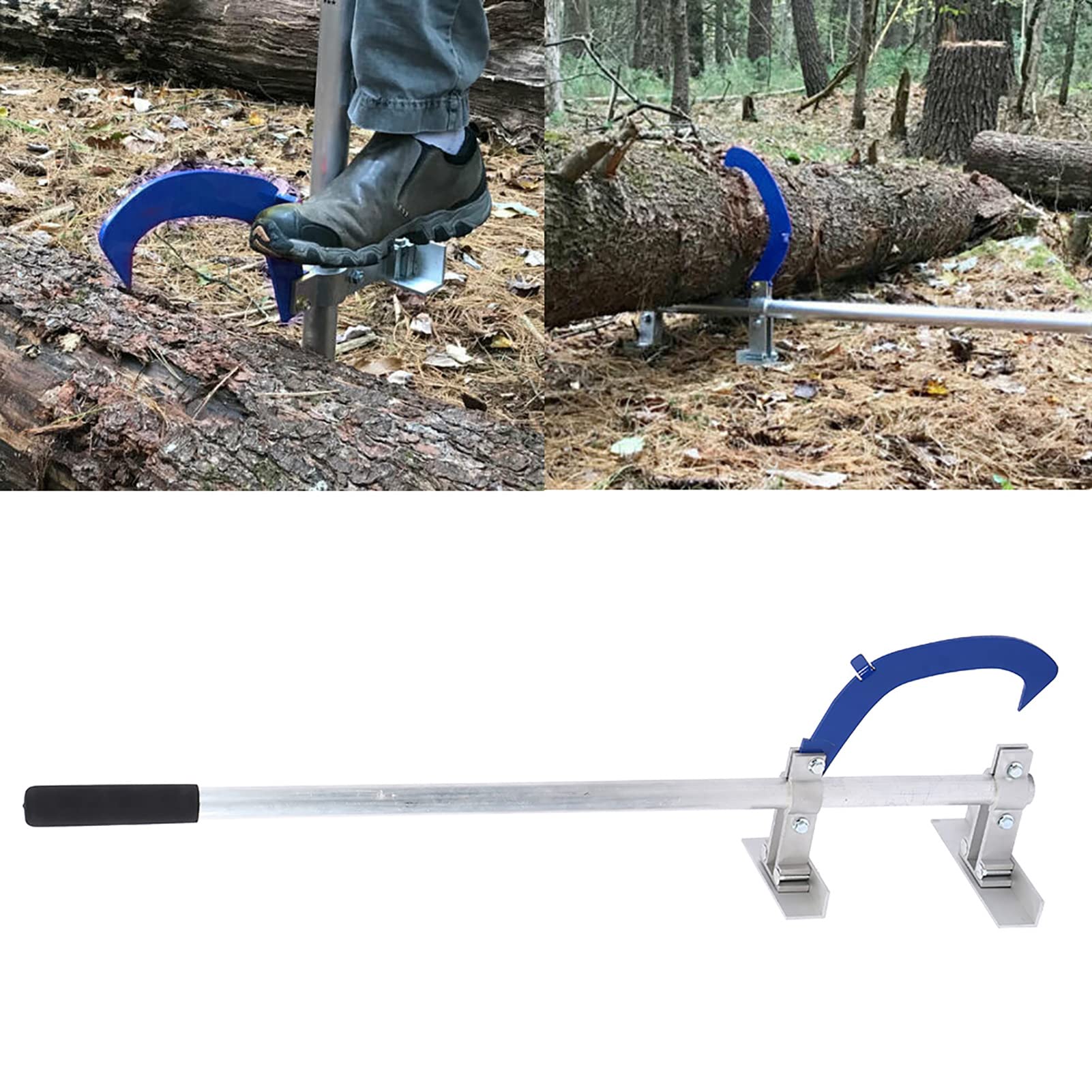 Log Hauler, Wood Chuck Tool Log Hauler Durable Hand Operated Log Lifter, Log Splitter Parts & Accessories