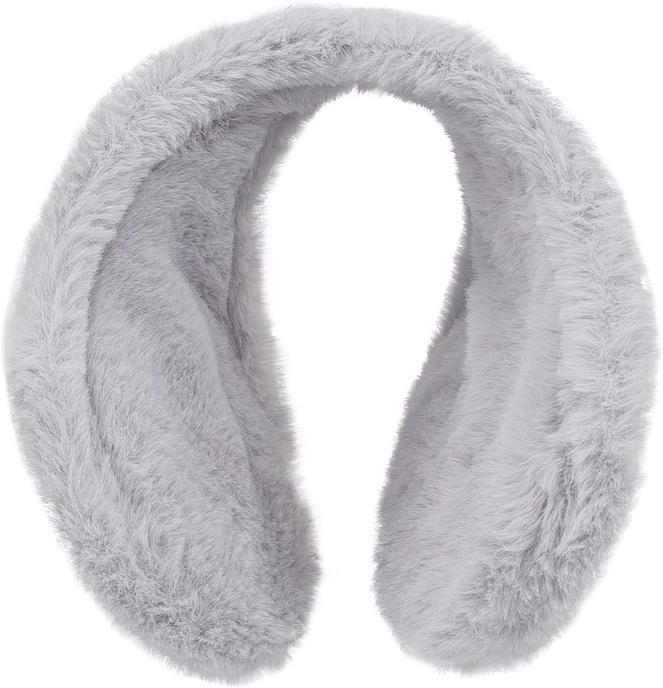 Surblue Unisex Winter Earmuffs Classic Faux Fur Soft Plush Padded Ear Warmers