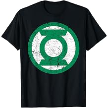 DC Comics Green Lantern Corps Cracked Weathered Ring T-Shirt