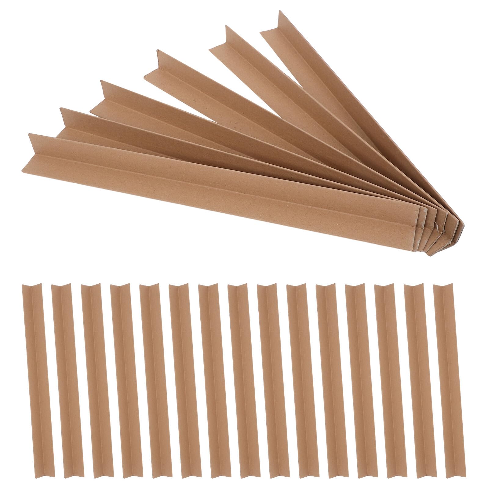 20 Protections D'angle pour Emballage en Papier, 20 Pièces, Coins de Protection des Bords pour Boîtes Colis Carton, pour Expédition et Gestion de Stock