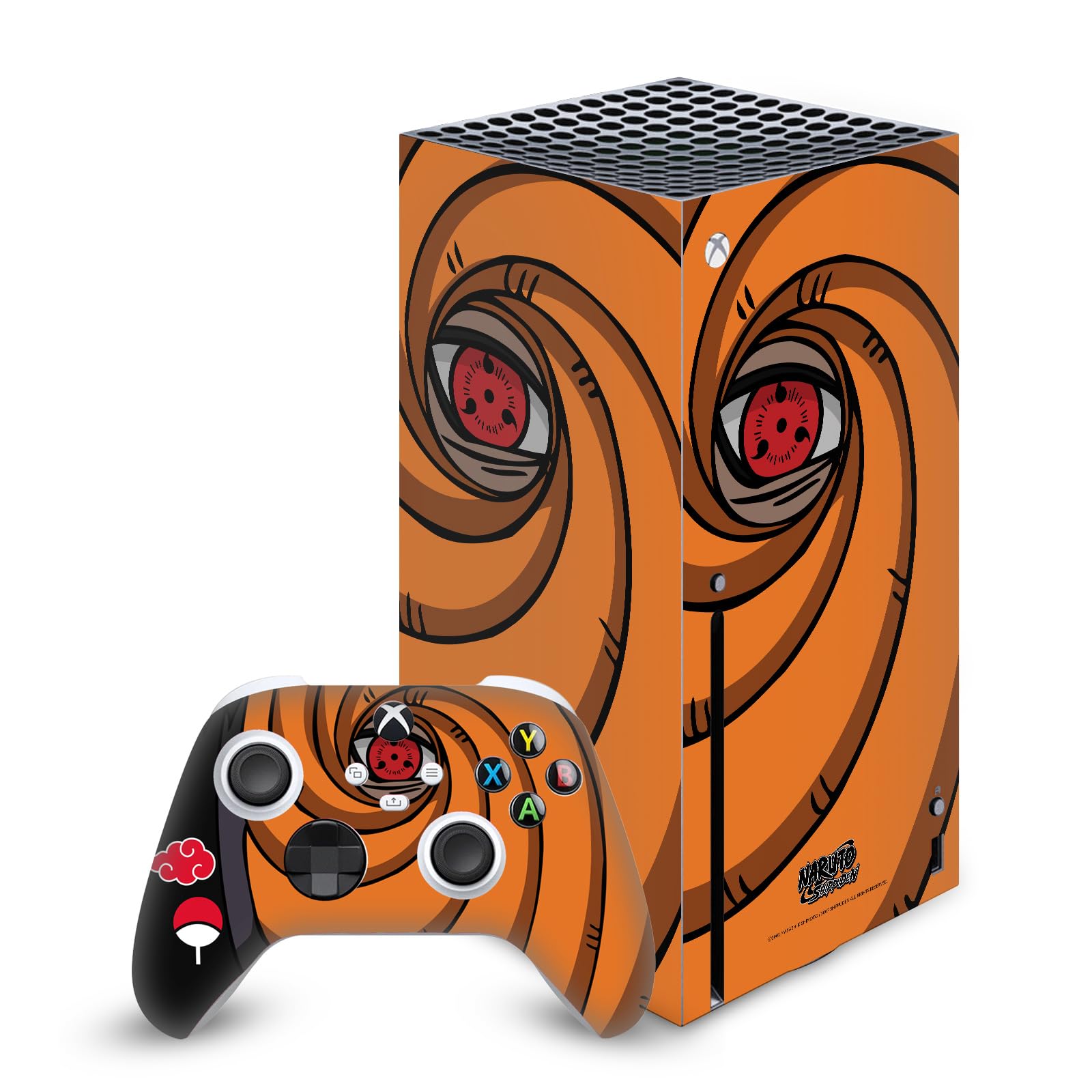 Skin Naruto Shippuden Xbox Series X pour masquer les rayures de console - 8