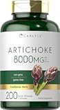 Carlyle Artichoke Extract Capsules 8000mg | 200 Count | Non-GMO, Gluten Free Supplement