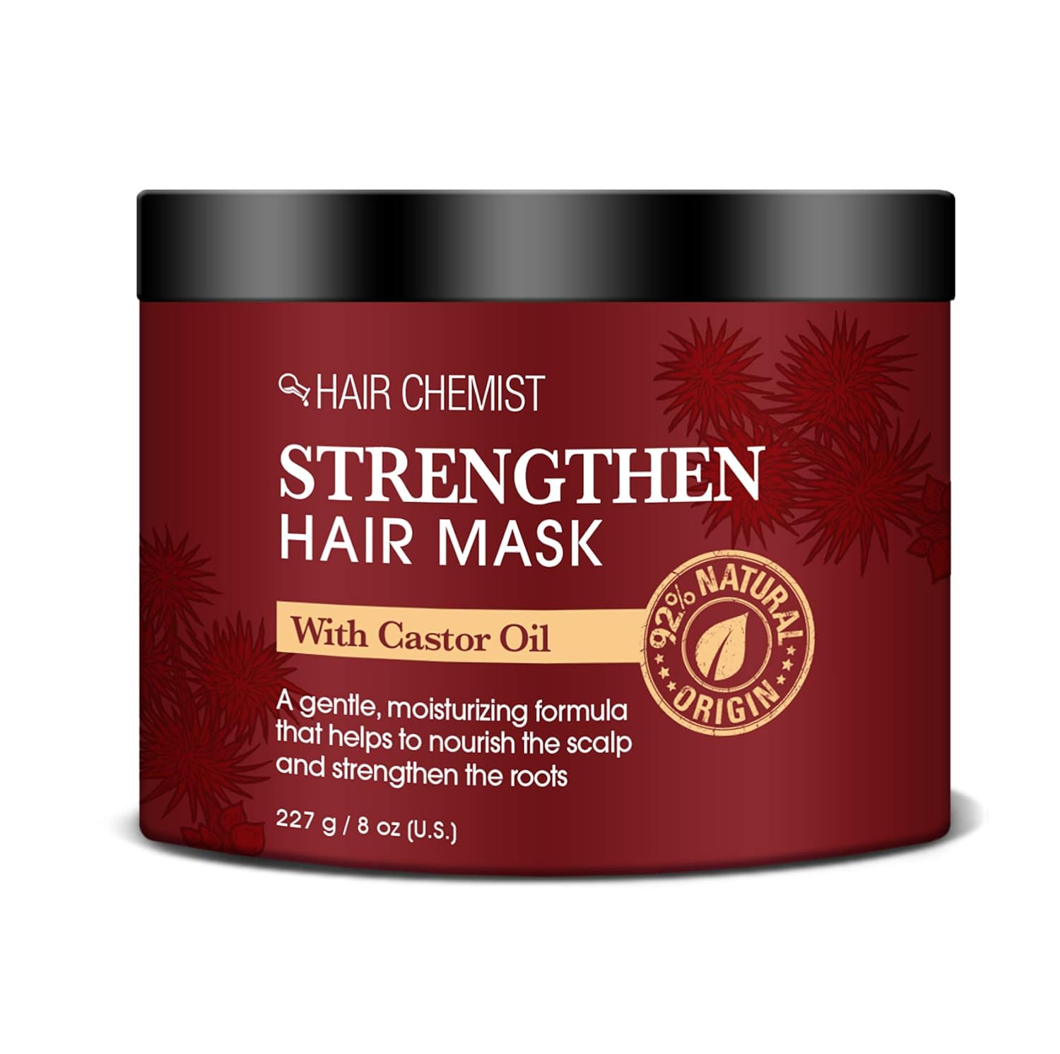 Hair Chemist Strengthen Hair Mask with Castor Oil 8 ounce