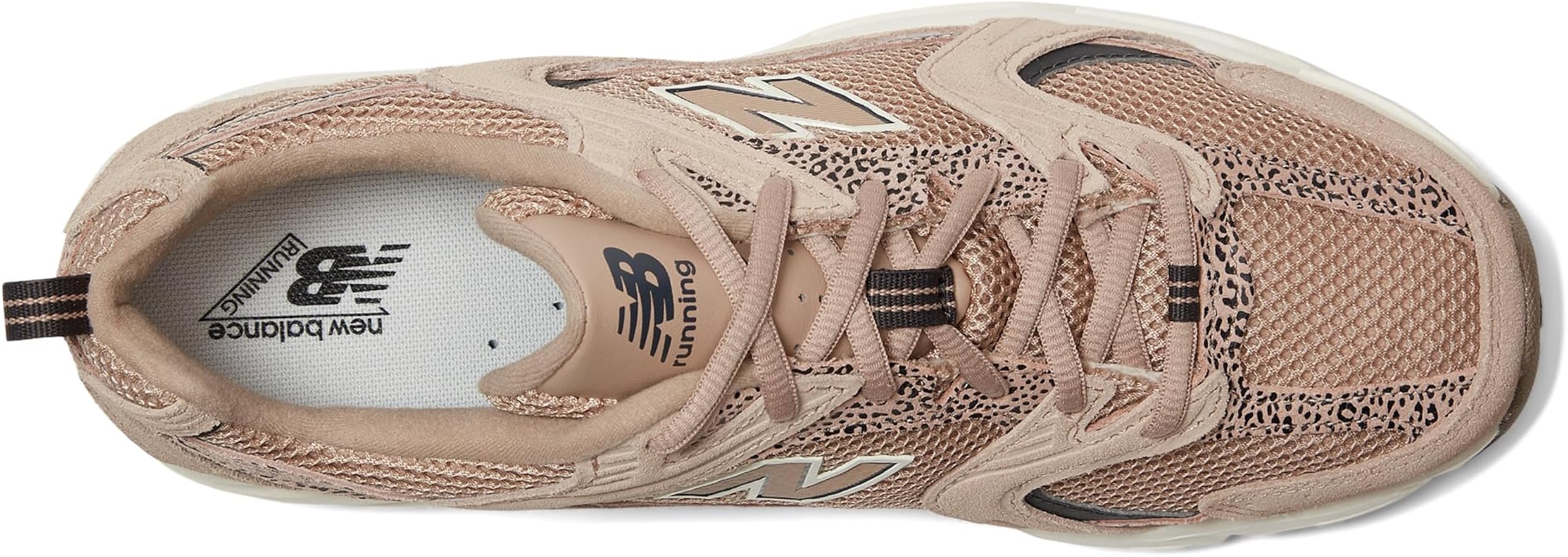 Amazon.com | New Balance Unisex 530 Flat Taupe/Black Cement Men 8