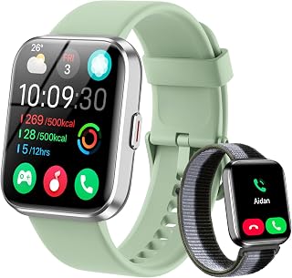 Smart Watches for Women, 1.83" HD Alexa Smart Watch for Android Phones & iPhones with Calls/Messages/Reminders, 3ATM 120+ Sport Modes Fitness Tracker Watch for Women with Heart Rate/Sleep/SpO2 Monitor