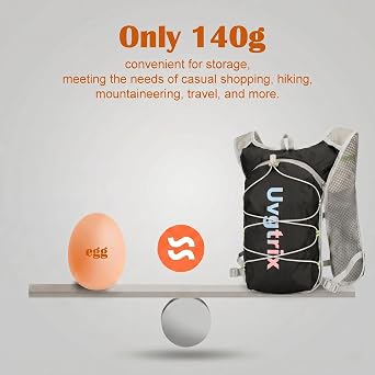 Lightweight Hydration Vest Backpack with 2L Water Bladder