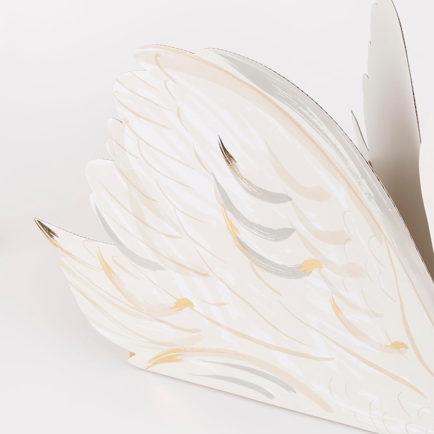 Meri Meri Swan Centerpiece (Pack of 1), Festive Table Decorations for Bridal Shower or Baby Shower, 21" x 12.25" x 13.375"