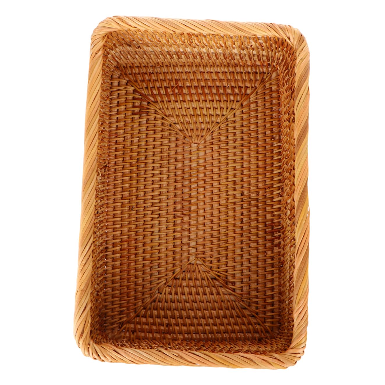 Panier de rangement tressé main en rotin de haute qualité