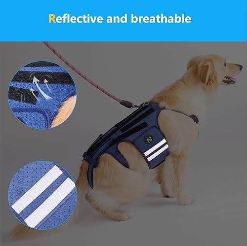 Vista 5 de Coodeo Soporte de espalda para perros para artritis, soporte de espalda para mascotas para IVDD, protector de espalda ayuda a aliviar el dolor