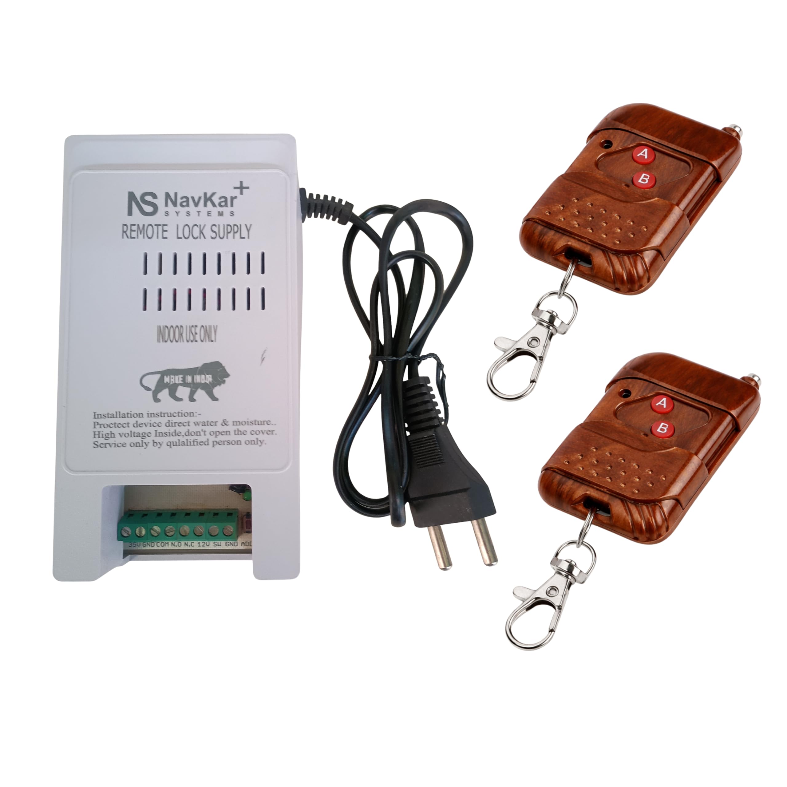 Navkar Systems Combo-CN73 Relay Power Supply and 2 Remotes for Electronic Door Lock-picture-28